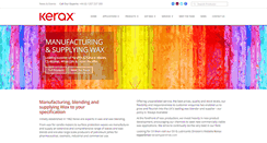 Desktop Screenshot of kerax.co.uk
